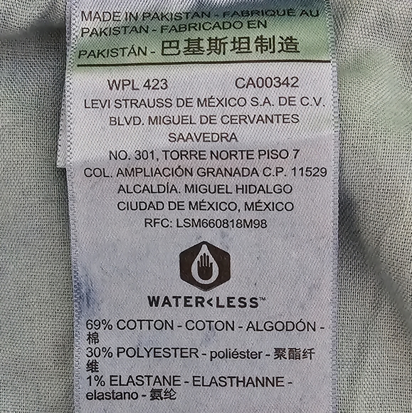 Signature By Levi Strauss Mid Rise Bootcut Plus Size 22 Dark Wash Stretch - Picture 8 of 10